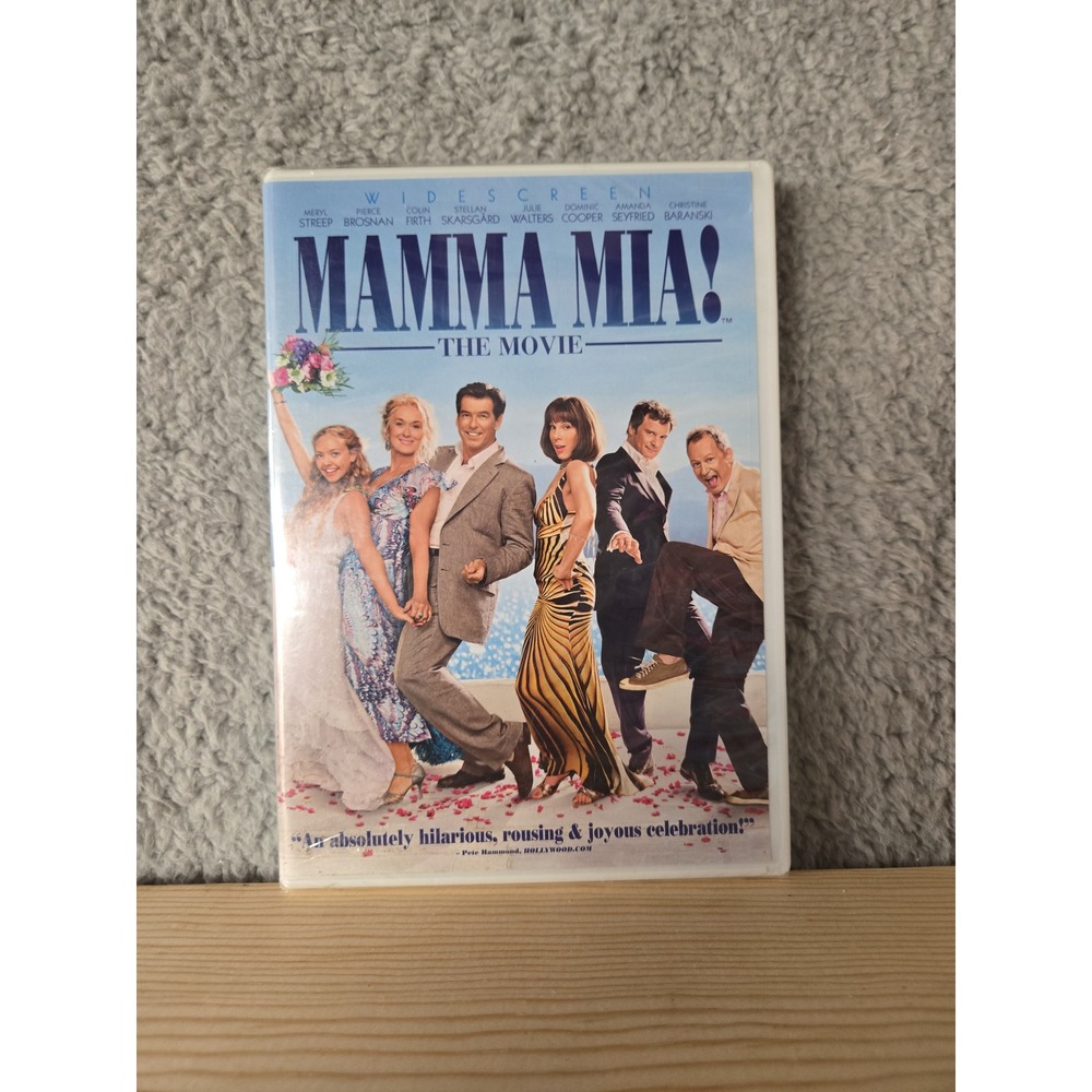 Mamma Mia The Movie DVD Musical ABBA Meryl Streep Pierce Brosnan